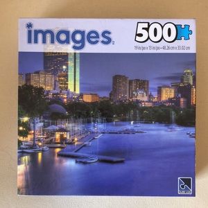 New Boston skyline 500 pieces jigsaw puzzle